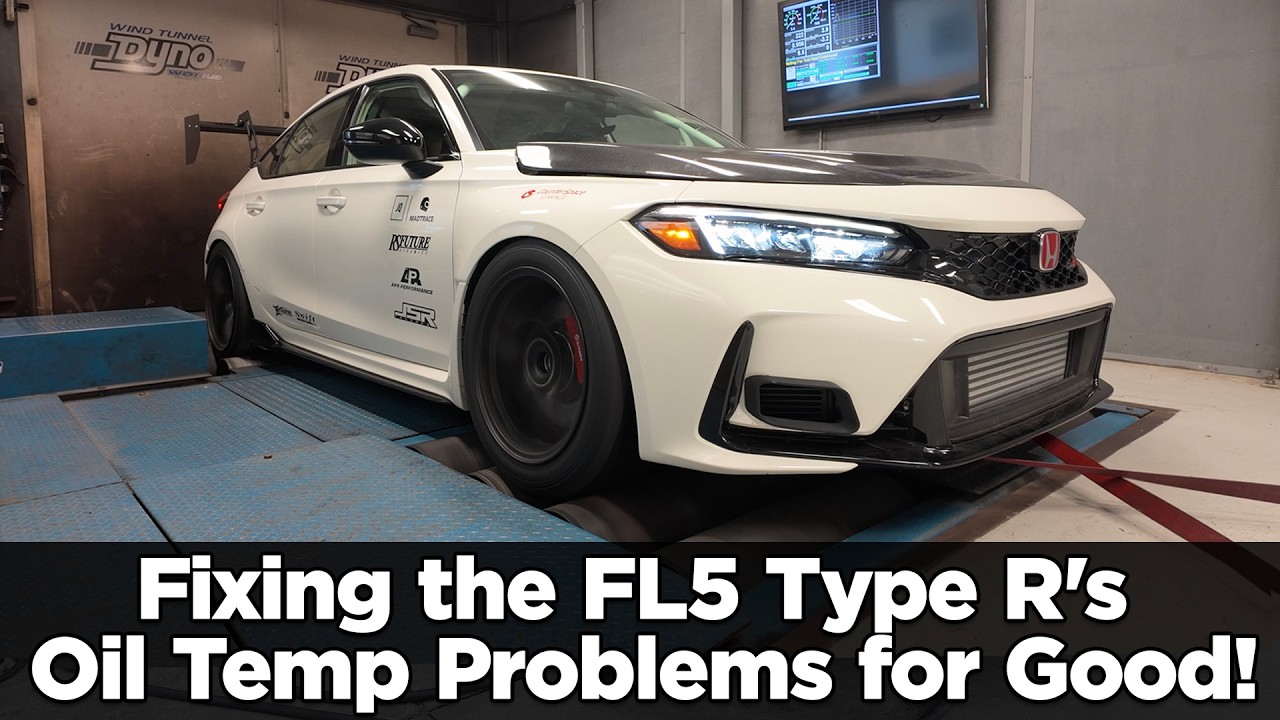 Решаем проблему с датчиком температуры масла на Honda Civic Type R FL5 раз и навсегда!