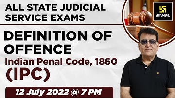 Definition of Offence & it