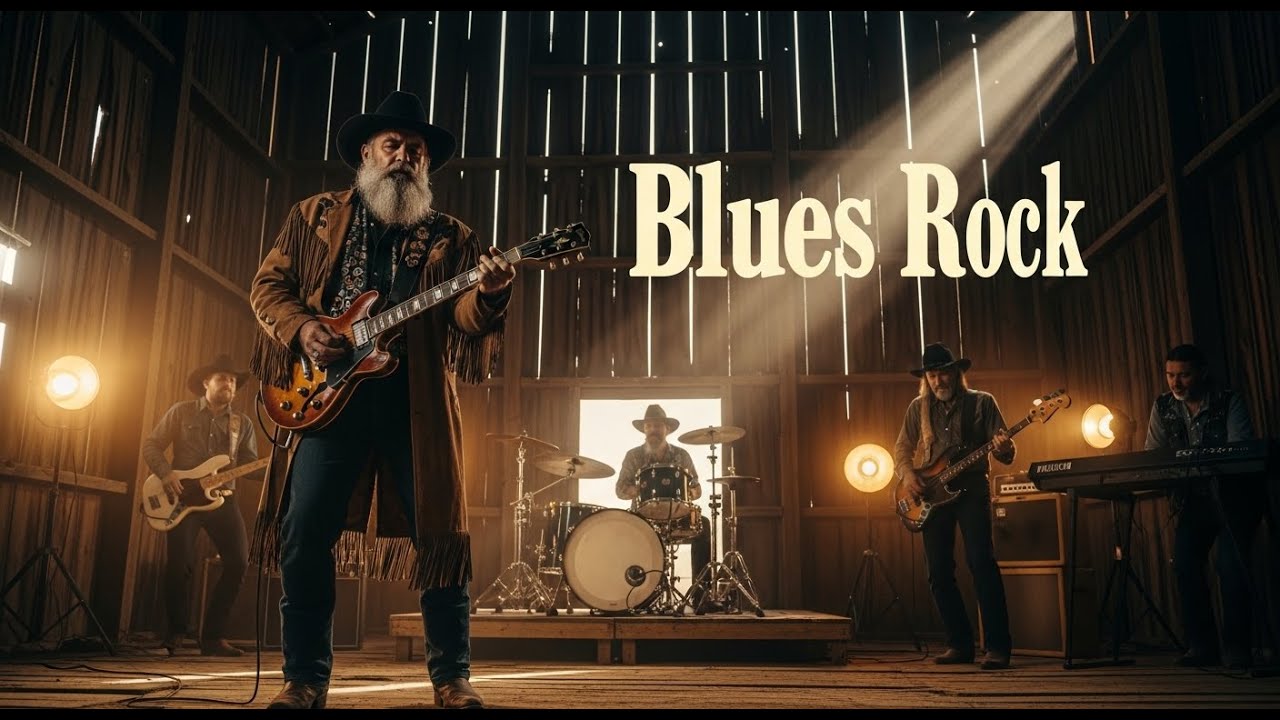 Muddy Waters, Jimi Hendrix, Gary Moore, ZZ Top – Timeless Blues Rock Guitar Fire Vol.28