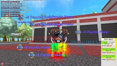 Tips To Train All Stats For Newbie In Super Power Training Simulator | Roblox |