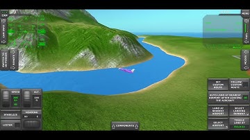 Testing if autopilot can land a plane without landing gear | Turboprop flight simulator