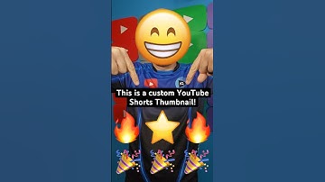 How to Create a Thumbnail on YouTube Shorts (100% Working)