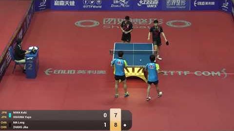 [20160917] MA Long / ZHANG Jike vs NIWA Koki / OSHIMA Yuya | MD-QF | China Open 2016 | Full