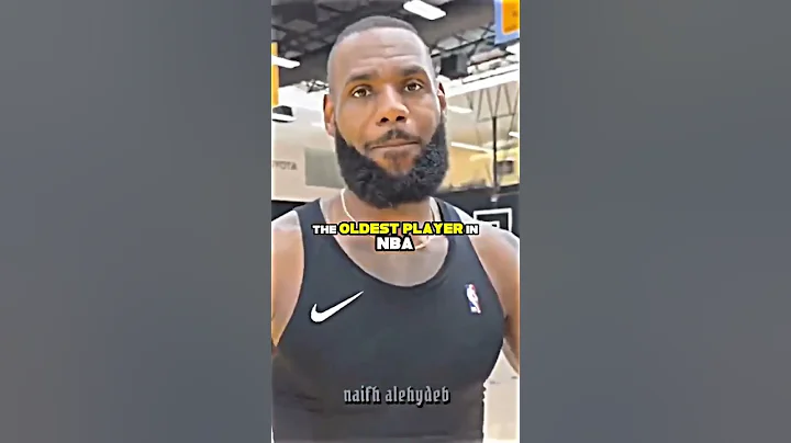 Lebron’d Reaction To Being The Oldest NBA Player 🤯 #lebronjames #nba
