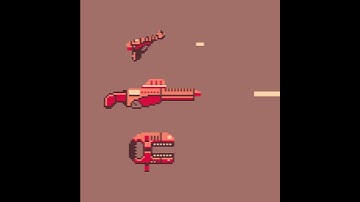 Lovely Set of Energy Guns #pixelart
