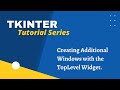 Tkinter toplevel widget  creating additional gui windows