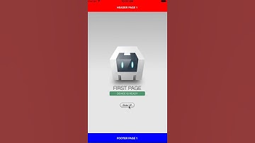 Cordova Native slide up/down transition with fixed header/footer