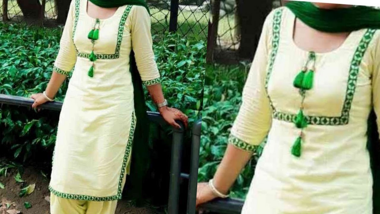 New Stitching Design Of Punjabi Suit | 3d-mon.com