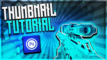 Easy COD Thumbnail Tutorial!! *Ps Touch*