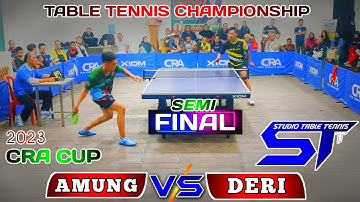 Semi FINAL Amung PLARA VS Deri SATELITE Table Tennis Championship Men