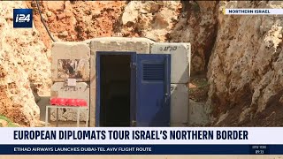 European Diplomats Tour Israel's Northern Border screenshot 3