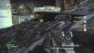 MW3 Radar on Tournament 1st map Finals