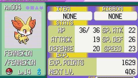 Pokemon X and Y (GBA / Game Boy Advance) - Vizzed.com GamePlay (rom hack)