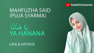 Ya hanana (lirik dan artinya) cover by puja syarma