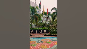 AIUB Campus Tour 2025 | American International University Bangladesh | Beautiful Campus View