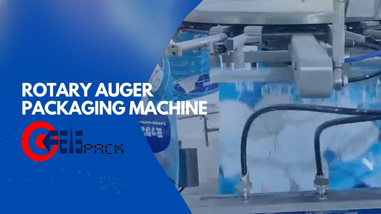 Automatic @feaspack Rotary Auger Packaging Machine - YouTube