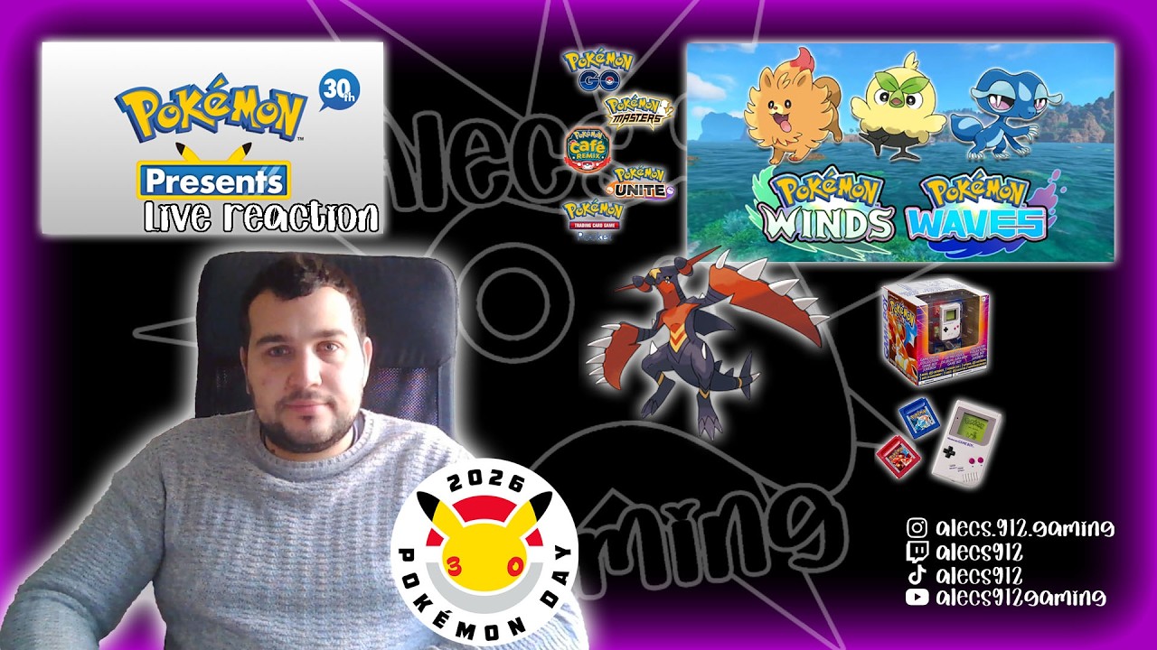 Pokemon Day 2026 - 30th anniversary (27/2/26) - Live reaction!
