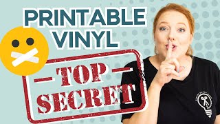 😜cricut printable vinyl secrets to take you from a beginner to a pro! 😜