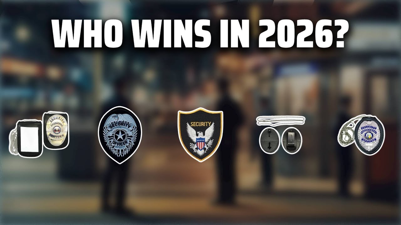 The Top 5 Best Security Guard Badge in 2026 - Must Watch Before