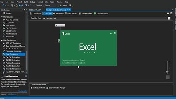 Export data from SQL Server into an Excel template | SSIS package