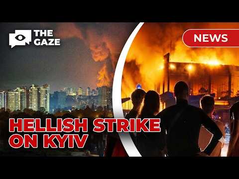 Video MIDNIGHT BALLISTIC STRIKE! RUSSIA DESTROYS KYIV LOGISTICS: Dead and wounded reported