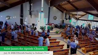 LIvestream at Saint James the Apostle Church