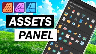 Assets Panel - Tutorial for Affinity Designer, Photo, and Publisher