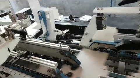 High Speed CS model paper box folder gluer Rolam