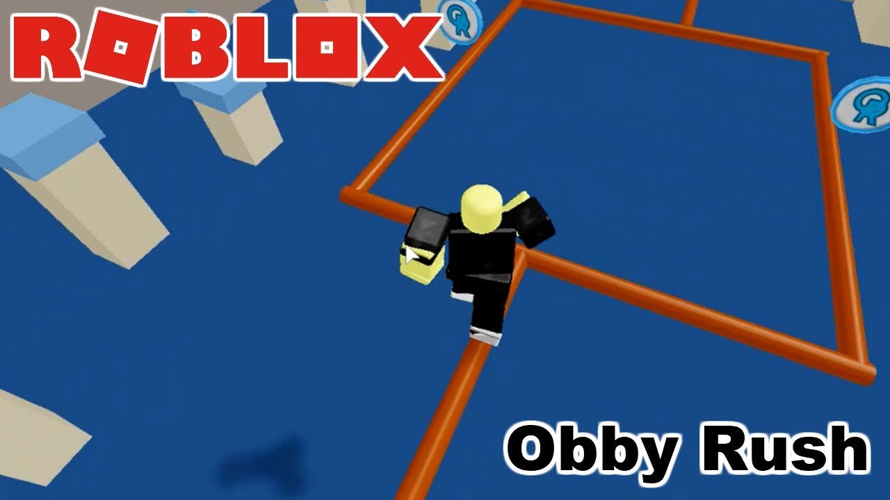 Racing In Obby Rush Roblox Youtube - obby rush roblox