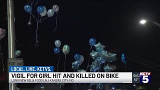 Vigil remembers 9-year-old killed in South Kansas City while biking to school
