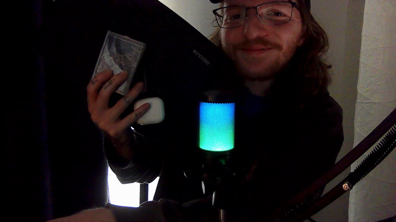 MY FIRST ASMR VIDEO: Tapping, Mouth Sounds, Hand Movements and More!