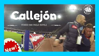 Delirio Gol Jose Callejon Napoli Stadio San Paolo\/Hell at the stadium after goal
