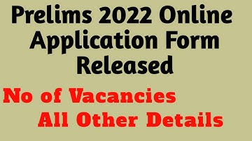UPSC Official Notification For Prelims 2022 Exam | UPSC Talk