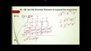 1050 Section 9 6 Using the Binomial Theorem Pt 2