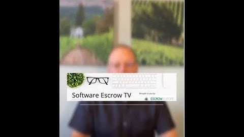 Software Escrow 101 - Testing to Verify
