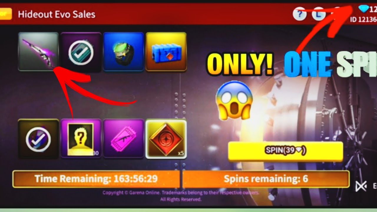 hideout eco vault event free fire 😱