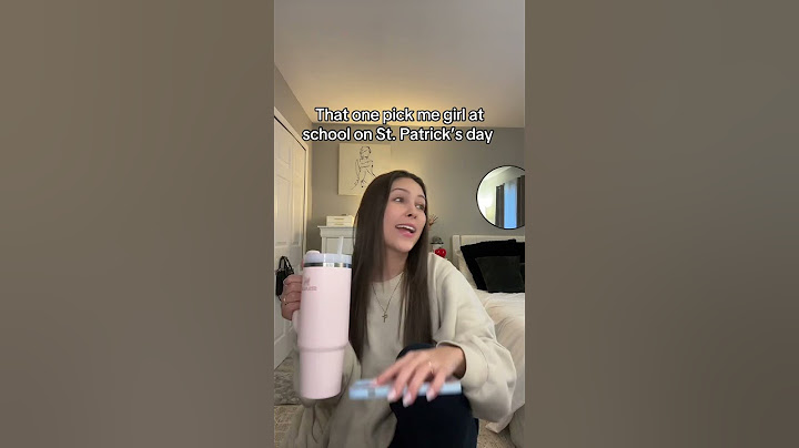 That one pick me girl at school on St. Patrick’s day