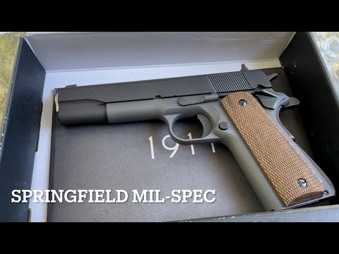 SPRINGFIELD MIL-SPEC /comparison to a REAL M1911A1