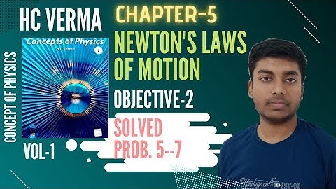 HC Verma Solution In Bengali| Problem 5-7| Chap-5|Objective-2| Laws Of Motion|Truth Of Physics