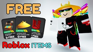😱OMG!! 12 NEW FREE ROBLOX ITEMS 2024 HURRY UP!😱