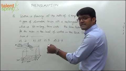 Mensuration | Advanced Example - 5 | Quantitative Aptitude | TalentSprint Aptitude Prep