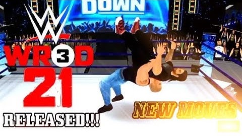 WR3D 2K21 V3 New Mod Released | With 350+ New Moves | HD Arenas | New Updated Rosters |