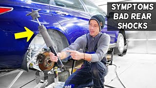 WHAT ARE THE SYMPTOMS OF BAD REAR SHOCKS STRUTS ON HYUNDAI SONATA ELANTRA SANTA FE TUCSON