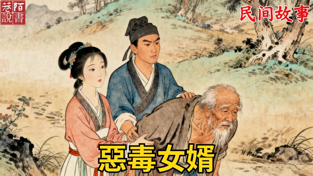 民間故事：女婿嫌嶽父是累贅聯手妻子把老父親丟在荒郊野嶺！半年後女婿破產流露街頭，再見嶽父時後悔不已【巷陌說書人】#巷陌說書人#奇聞#故事#民間故事#故事頻道#說書#睡前故事#聽書