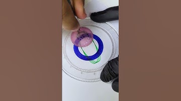 Transforming a €1 Spirograph into a Viral Art Sensation #relaxing #spirograph #asmr