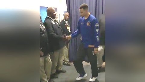 Stephen Curry Pre-Game Ritual Dance: BBQ and Foot Massage