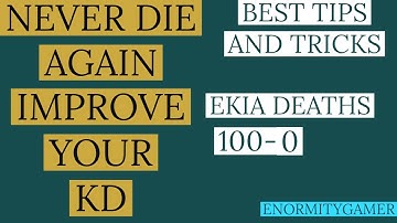 HOW TO NEVER DIE AGAIN AND IMPROVE YOUR KD BLACK OPS 4! COD BO4 IMPROVE YOUR KD!BEST TIPS AND TRICKS