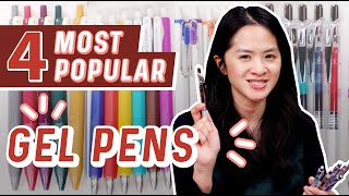 4 Most Popular Japanese Gel Pens in Our Shop!