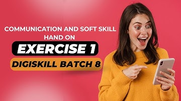 Communication & Soft Skills || Hands-On Exercise 1 Solution || Digiskills.pk Batch 8 Guide