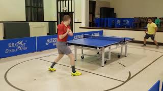 Download Lagu Kenny vs Ivan 17 Table Tennis Intermediate Level MP3